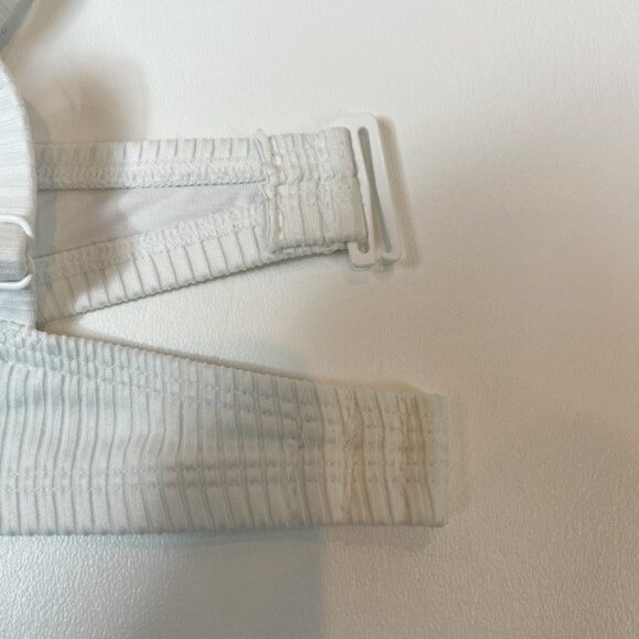 NWOT Victoria's Secret PINK Swim Top L Push-Up Ribbed - Picture 4 of 7